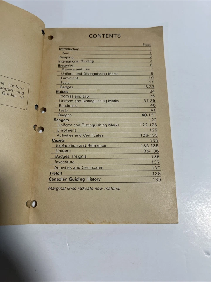 VTG Girl Guides of Canada Guiding for you! Program Uniform…1977 FREE SHIP US/CAD - Image 4 of 4