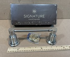 Signature Hardware SHGFTHZBN Greyfield Wall Mounted Toilet Paper Holder NEW