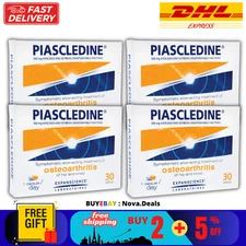 4 X Piascledine 300mg Anti-rheumatic Osteoarthritis Joint-pains Hip Knee 30 Caps