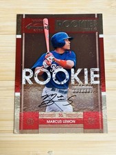 2008 Playoff Contenders #100 Marcus Lemon Auto Rookie Ticket Texas Rangers