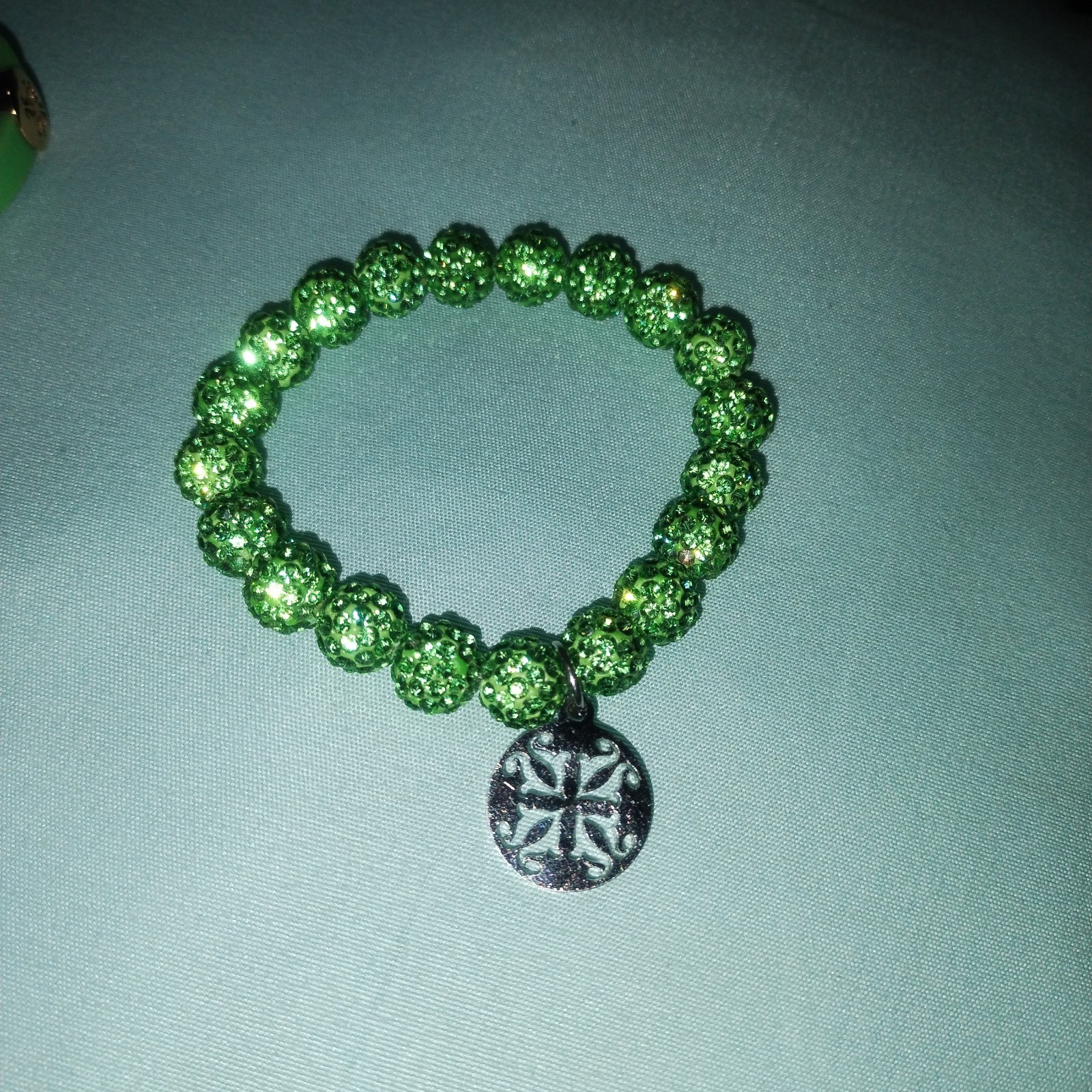 Rustic Cuff Bracelets Green - image 1