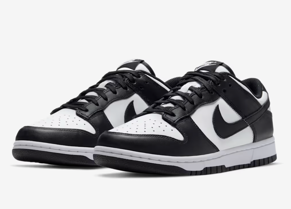 Size 9 Women's - Nike Dunk Low Black White Brand new w/ box