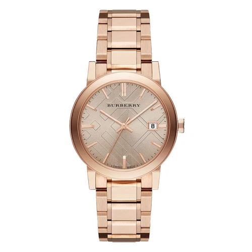 Orologio Burberry Unisex Classico Quadrato Analogico Quarzo 38mm BU9034