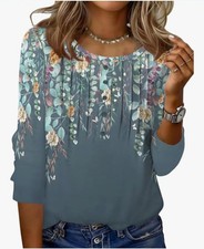 S Blusas De Mujer Mangas Estampada Largas Elegante Camisa Para Mujer Blusa Moda