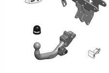 Anhängerkupplung BMAR BRINK 664400 für JEEP WRANGLER 3 JK 4 JL 4xe Plug Hybrid
