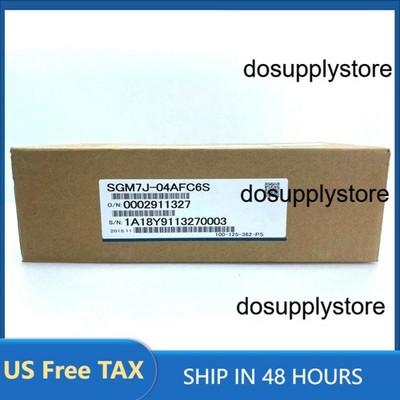 Brand Yaskawa SGM7J-04AFC6S SGM7J04AFC6 Servo Motor In Box free Shipping New