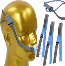 Nasal Pillow P10 Strap Airfit Headgear, Compatible with Resmed, 3Pc