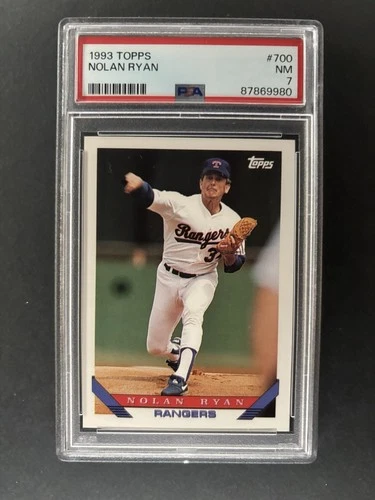 1993 Topps - Nolan Ryan #700 PSA 7