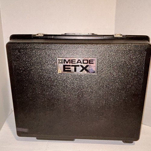 Meade Telescope Hard Case For ETX-90EC Astro Telescope Padded Original Key