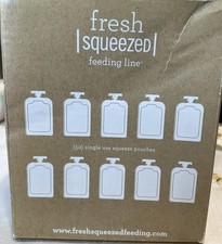 Infantino Fresh Squeezed Food Pouches, 4 oz, 49 Pack/ BRAND NEW/ FREE SHIPPING