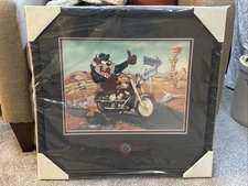 Warner Brothers Cel - Tax - Harley Davidson - "Fat Boy" - LE 262/500 - Brand New