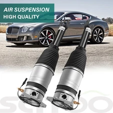 Rear Pair Air Suspension Struts For Bentley Continental GT GTC, Flying Spur