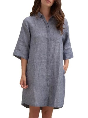 Roberta Roller Rabbit Damen Angela Kleid Klein Marineblau