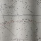 1905 Os map Petton Devonshire 1/2500 Second Edition sheet xxv.5