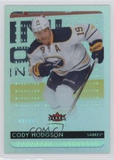 2014-15 Fleer Ultra Platinum Medallion 48/99 Cody Hodgson #18 0nr3