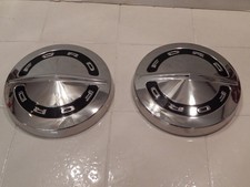 Two 1964 Ford Fairlane And Galaxie 9.5 Dog Dish Hubcaps Nos