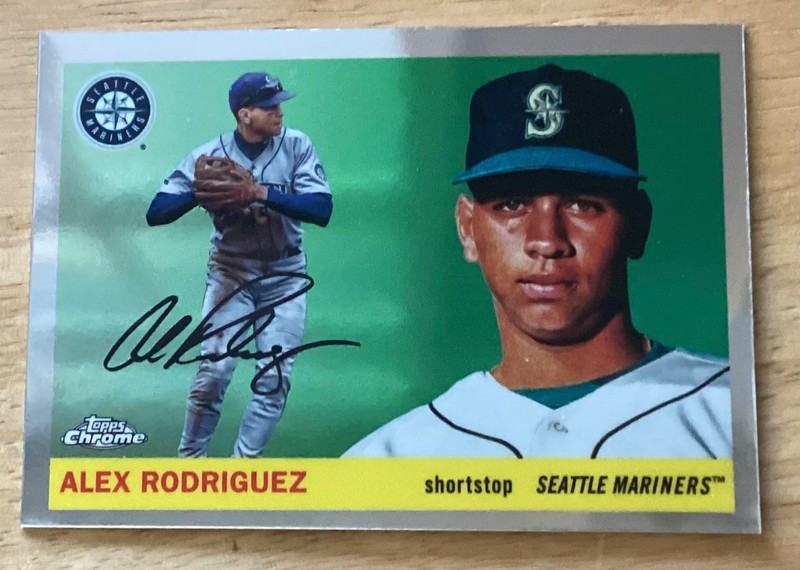 Alex Rodriguez 2025 Topps Chrome Platinum Anniversary #401 Mariners MLB A Rod