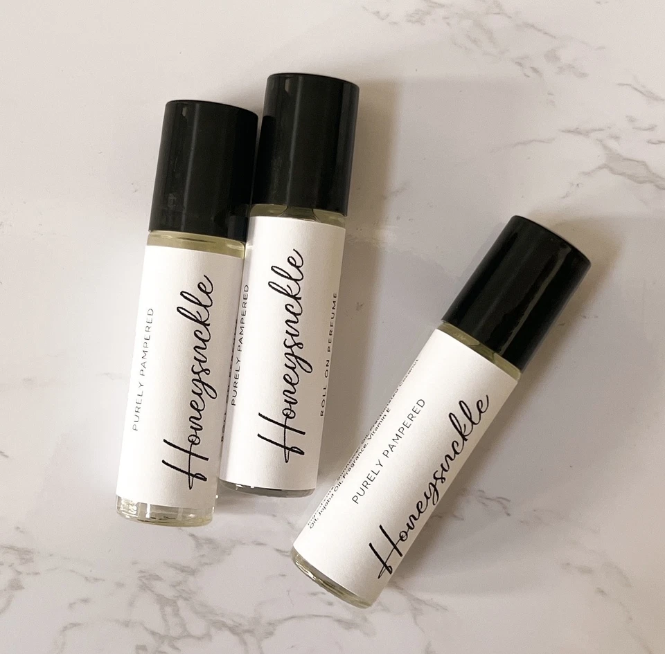 Aceite Perfume Madreselva Roll on Botella 10 ml Fragancia Floral Fuerte Foto 3 de 4