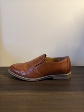 Max Jake Dress Shoes Boys Size 6 Brown Leather