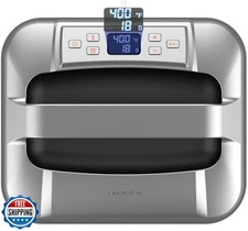 IMREN Heat Press Machine, 12" x 10" Portable Heat Press for T Shirts and Hood