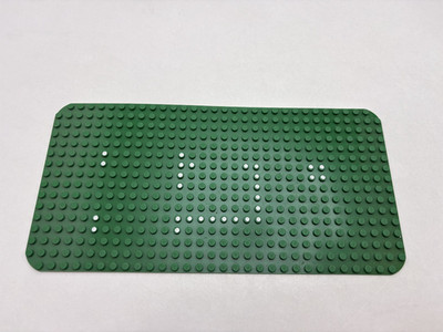 LEGO  Legoland System Platte Plate 16x32 374p01 grün aus 350 Spanish Villa P75