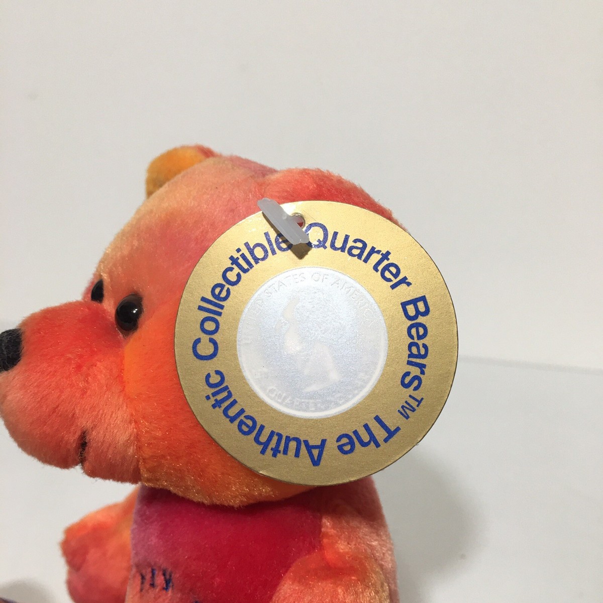 Authentic Collectible Quarter Bears 2001 #11 New York Orange Red