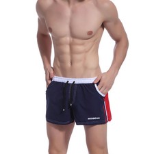 SEOBEAN Men's Shorts Running Swimwear Swim Trunks Boxer Brief Bikini Swimsuit