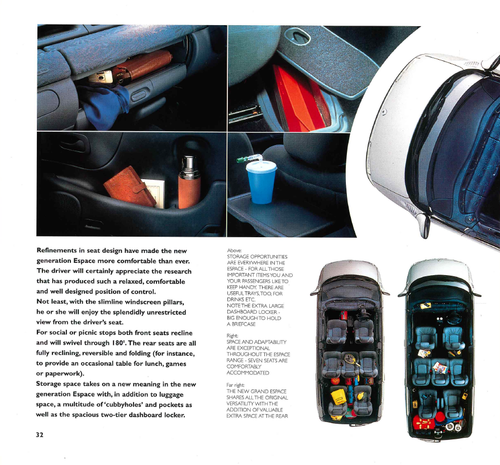 Renault Car Range Brochure Autumn 1999 UK Market 36 colour pages Free UK P/P - Picture 14 of 16