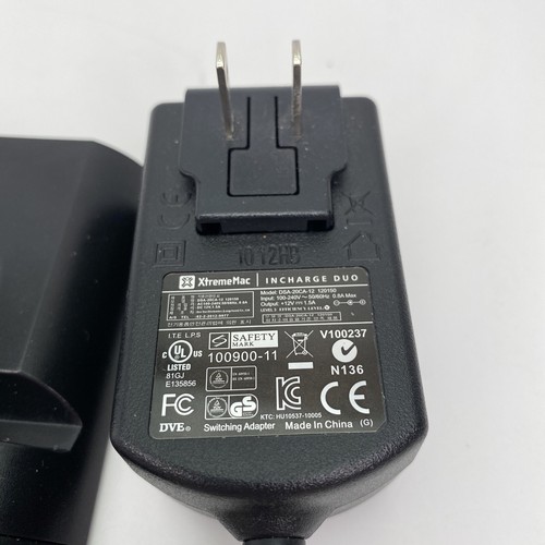 XtremeMac INCHARGE DUO IPU-ID2-11 12V DOCKING STATION for Mac IPhone Pad Pod - Photo 3 sur 7