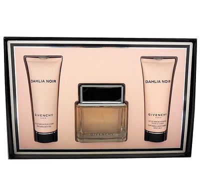 GIVENCHY DAHLIA NOIR 3 PIECE GIFT SET EAU DE PARFUM SPRAY 70ML NIB