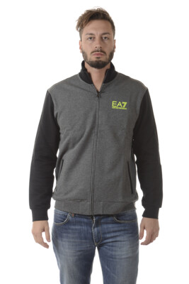 Emporio Armani EA7 Sweatshirt Hoodie Man Grey 6YPMA0PJ11Z 3925 Sz.XL MAKE OFFER