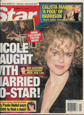 Nicole Kidman Caught with Married Co-Star 2003 Calista Flockhart Harrison Ford