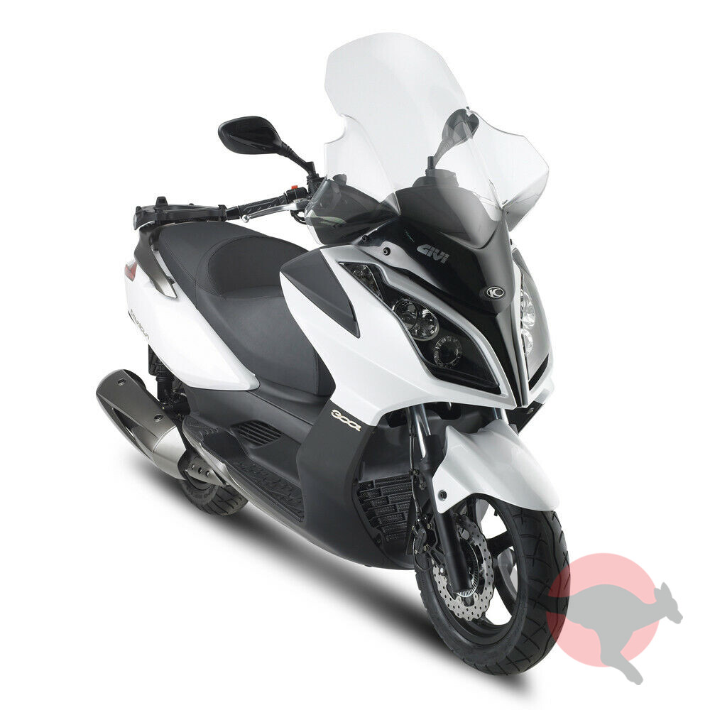 GiVi Windschild Für Kymco Downtown 125i/300i – 75x64 Cm, Offiziell Zugelassen