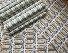 1973 Bank Of Canada $1 5x8 Uncut Sheet - Mishandling Condition - Price For One