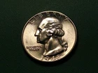 1948-P  Washington Silver Quarter..#48992   .Gem BU