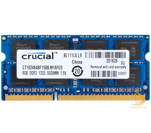 Crucial DDR3 RAM 32 GB 4x 8GB 2Rx8 PC3-10600S 1333Mhz SODIMM Laptop Memory 1.5V& - Picture 3 of 8