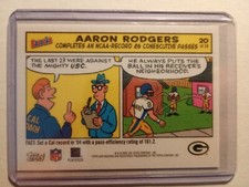 Aaron Rodgers 2005 Topps Bazooka Comics RC #20 Green Bay Packers