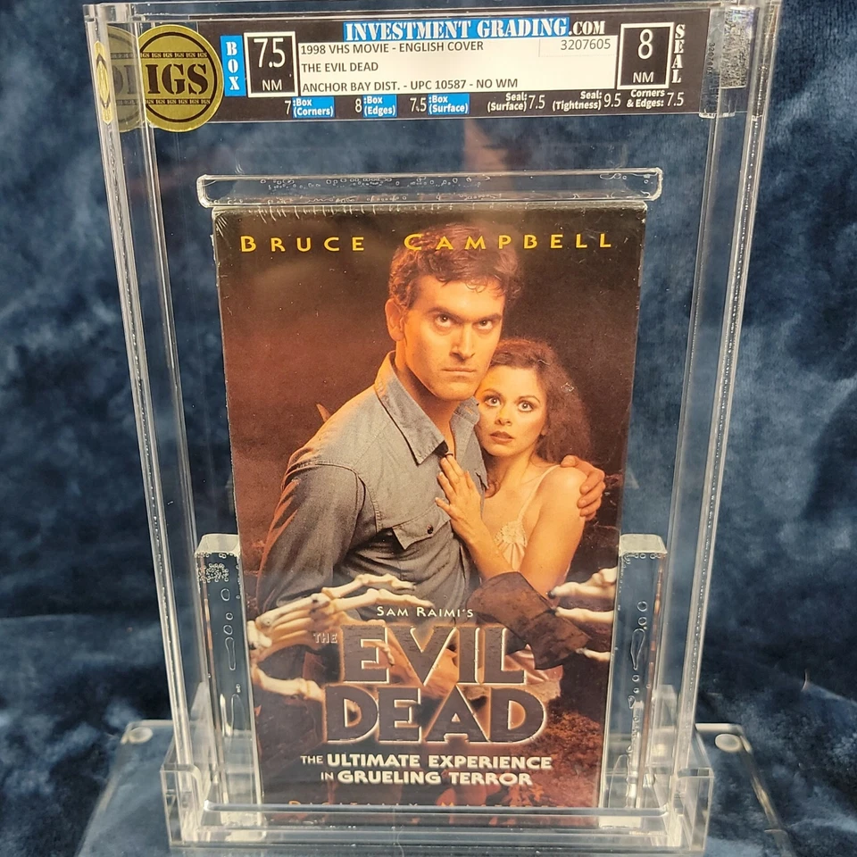 Evil Dead Horror (VHS) Sam Raimi's [R] Collector's Horror Movie - Image 3 of 4