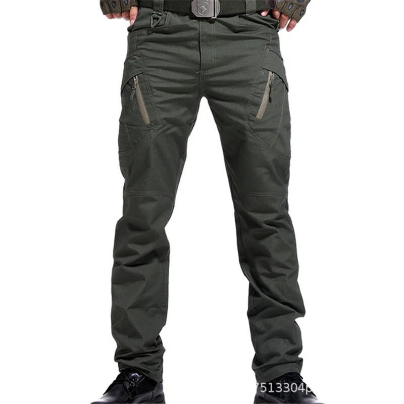 Men s Tactical Trousers Outdoor Hiking Waterproof Combat Sports Cycling Pants