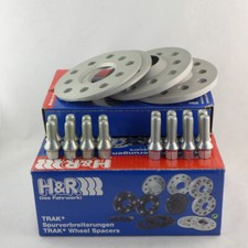 H&R Spurverbreiterung 10/30mm silber für Opel Agila Typ H-B Suzuki Swift