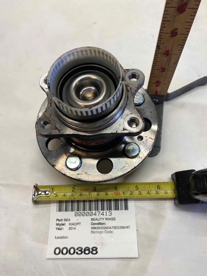 Conjunto de buje y cojinete de rueda trasera KIA OPTIMA 2009-2016 114 millas Foto 3 de 4