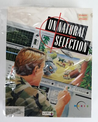 UNNATURAL SELECTION - PC - BOX - 1993 - NEW SEALED - IN ITALIAN