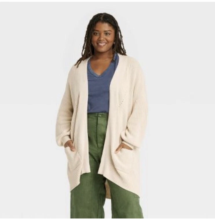 Women s Open Front Cardigan Universal Thread 4XL eBay