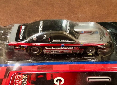 Voiture Miniature 1/64 Warren Johnson NHRA Pro Stock Pontiac Goodwrench - Racing Champions, Boîte Neuve