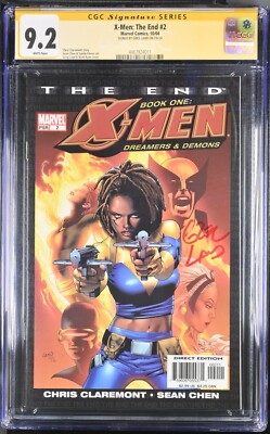 X-MEN: THE END #2 CGC 9.2 SIGNATURE SERIES GREG LAND, ONLY 3 SIGNED
