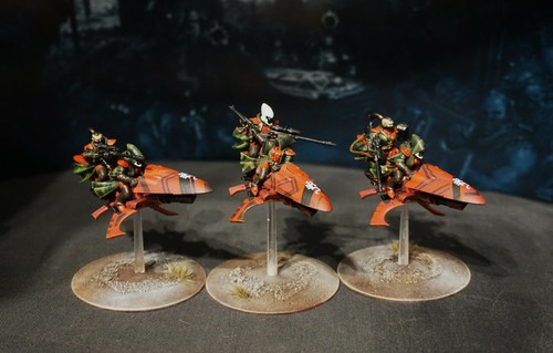 Lot De Bits Aeldari Pour Warhammer 40K - Pièces Pour Shroud Runner Jet Bike (occasion, Découpées)