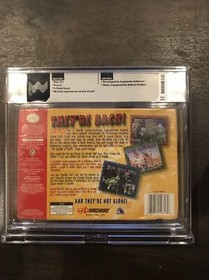Rampage 2 Universal Tour SEALED N64 Wata 5.0 A Nintendo Vintage Not VGA CGC 90s