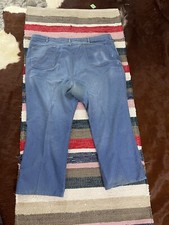 Vintage 70-80  s Wrangler Jeans 50  Waist 24  Inseam Distressed READ DESCRIPTION