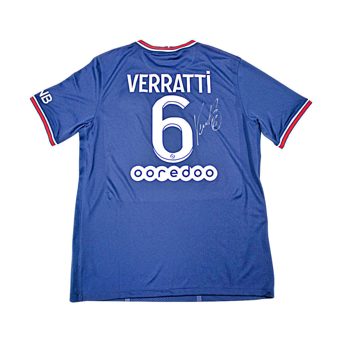 Marco Verratti Paris St. Germain Autographed 21-22 Jordan Marco Verratti Paris St. Germain Autographed 21-22 Jordan