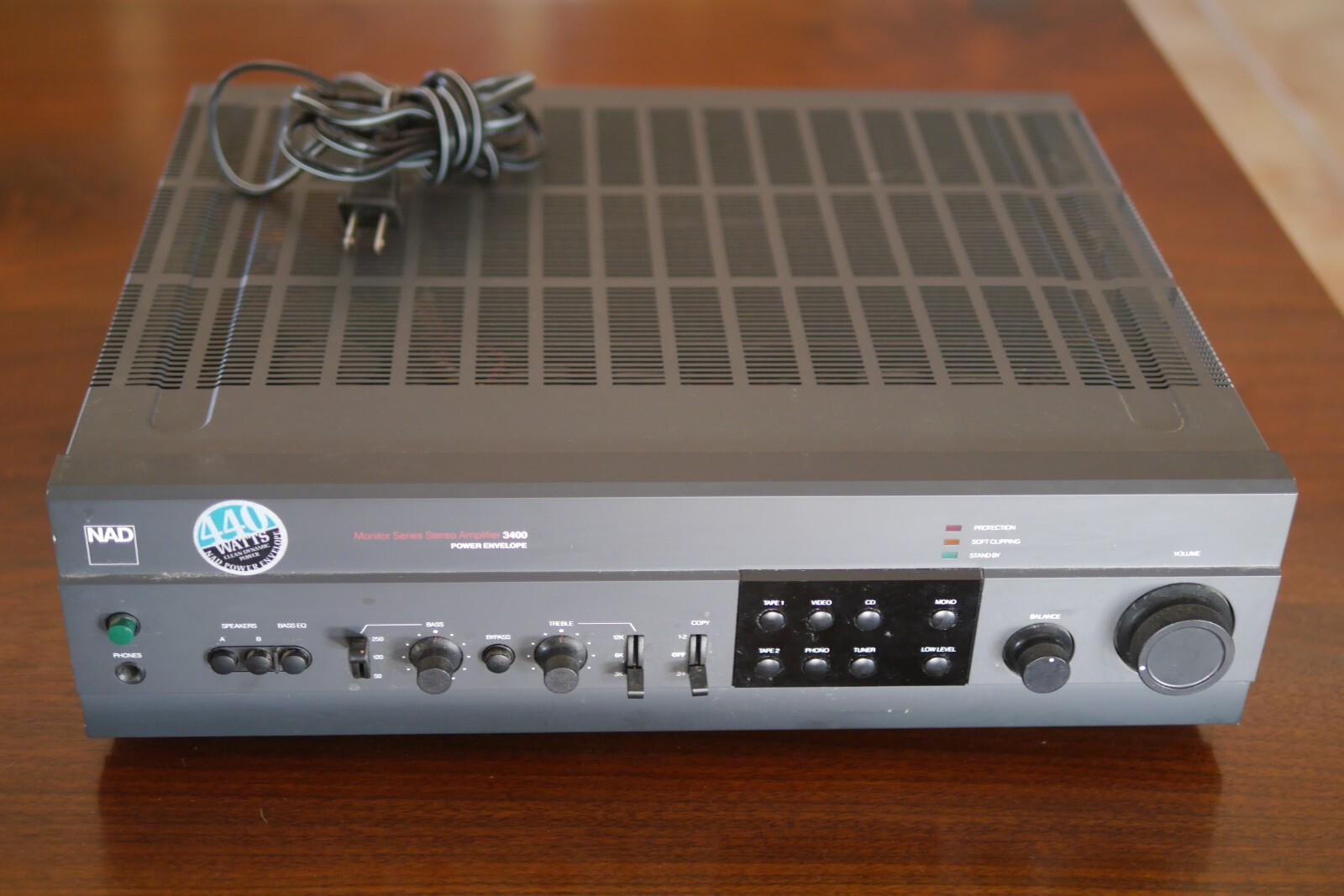 NAD 3400 Integrated Amplifier AS IS For PARTS REPAIR MM MC Phono 